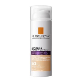 La Roche-Posay Aντηλιακό Προσώπου κατά των Κηλίδων Mε Χρώμα Ανοιχτή Απόχρωση Αnthelios  Pigment Correct spf50+ 50ml