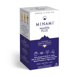 Minami MorEPA Plus Συμπλήρωμα Διατροφής με Ιχθυέλαιο 60 μαλακές κάψουλες