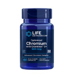 Χρώμιο Optimized Chromium with Crominex 3 500mcg Life Extension 60 caps