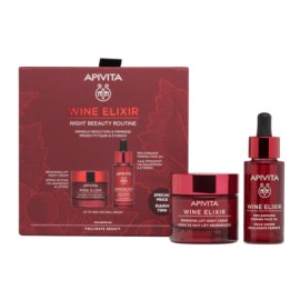 Apivita Promo Wine Elixir Κρέμα Προσώπου Πλούσιας Υφής 50ml & Λάδι Προσώπου 30ml