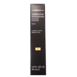 Διορθωτικό Make-up ACF2 SPF15 με Ενεργό Άνθρακα Για την Κάλυψη των Ατελειών & Ματ Αποτέλεσμα Corrective Foundation ACF2 SPF15  Korres 30 ml