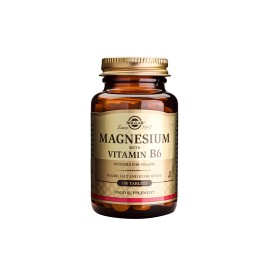Solgar Mαγνήσιο και Βιταμίνη B6 Magnesium & Vitamin B6   100tabs