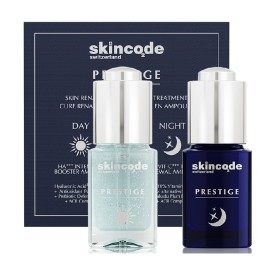 Skincode Συμπυκνωμένη Θεραπεία Αντιγήρανσης 2 Οροί για Ημέρα & Νύχτα Prestige Skin Renaissance Ampoule Treatment Day & Night 2X15ml