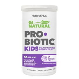 Natures Plus Προβιοτικά για Παιδιά Μασώμενα δισκία Gi Natural Probiotic Kids   30 Chew. tabs