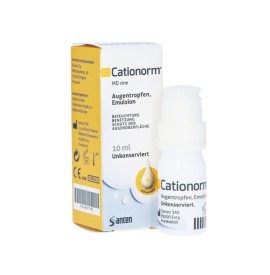 Οφθαλμικές Σταγόνες Γαλάκτωμα Cationorm Santen 10ml