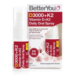 Σπρέι Βιταμίνη D3 & K2 D3000+K2 Better You 12ml