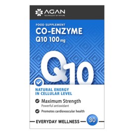 Agan Συνένζυμο Q10 Co-Enzyme Q10 100mg 30tabs