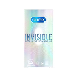 Προφυλακτικά Invisible Durex 12 τμχ