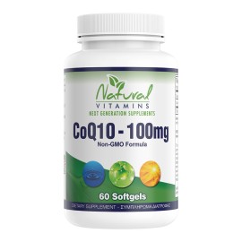 Natural Vitamins Συνένζυμο CoQ10 100mg 60softgels