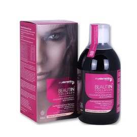 Πόσιμο Κολλαγόνο Ενισχυμένο Με Υαλουρονικό Οξύ Με Γεύση Μάνγκο-Πεπόνι  Beautin Collagen MyElements 500 ml