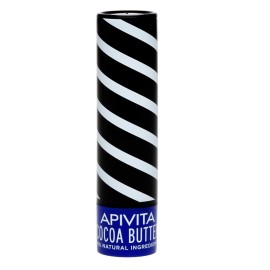 Ενυδάτωση Για Τα Χείλη Με Βούτυρο Κακάο Cocoa Butter Apivita 4.4g