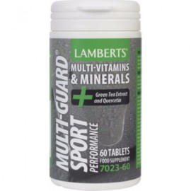 Lamberts Πολυβιταμινούχο Συμπλήρωμα για Αθλητές Multi-Guard Sport Performance Multi-Vitamins & Minerals 60tabs