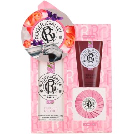 Roger & Gallet Promo Γυναικείο Άρωμα Feuille De The  Parfume 100ml & ΔΩΡΟ Αφρόλουτρο 50ml & Σαπούνι 50gr