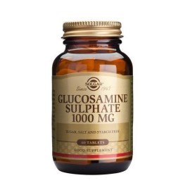Θεϊική Γλουκοζαμίνη για την Υγεία των Αρθρώσεων Glucosamine Sulfate 1000mg Solgar tabs 60 Τμχ