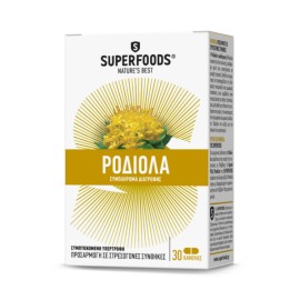 Superfoods Χρυσή Ρίζα Ροδιόλα Rhodiola 30caps