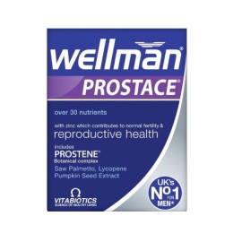 Vitabiotics Συμπλήρωμα Διατροφής για Υγεία Προστάτη Wellman Prostace 60tabs