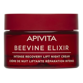 Apivita Beevine Elixir Intense Recovery Lift Night Cream Αντιρυτιδική κρέμα για Σύσφιξη & Lifting Νύχτας 50ml