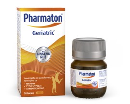 Συμπλήρωμα Διατροφής για Τόνωση του Οργανισμού Pharmaton Geriatric Sanofi 30caps