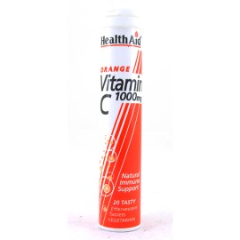 Βιταμίνη C Vitamin C (1000mg) Health Aid Tabs 20 Τμχ