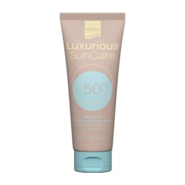 Intermed Luxurious SunCare Silk Cover BB Cream With Hyaluronic Acid SPF50 Αντηλιακή Κρέμα Προσώπου με Χρώμα 75ml