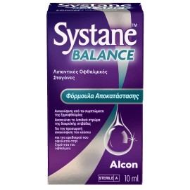 Λιπαντικές Οφθαλμικές Σταγόνες  Balance Eye Drops Systane Alcon 10 ml
