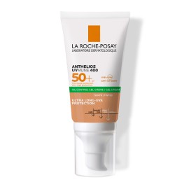 Αντηλιακό  Προσώπου για Μικτά Λιπαρά Δέρματα Dry Touch Gel Με Χρώμα Anthelios XL SPF50+ La Roche Posay 50ml