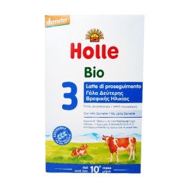 Βιολογικό Βρεφικό Γάλα Σε Σκόνη Νο.3 Απο 10 Μηνών Holle 600 gr