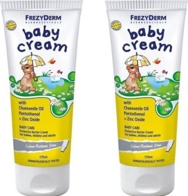 Frezyderm Promo Baby Cream Σετ Αδιάβροχη Κρέμα για την Αλλαγή της Πάνας 2x175ml