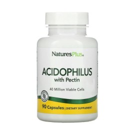 Συμπλήρωμα Προβιοτικών  Acidophilus Natures Plus 90 tabs