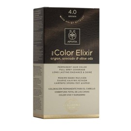 Βαφή Μαλλιών Καστανό 4.0 My Color Elixir Apivita 50 ml