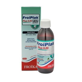 Αντισηπτικό Στοματικό Διάλυμα κατά της Χρώσης Froiplak Plus 0.20  Froika 250 ml