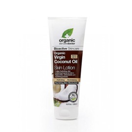 Ενυδατική Λοσιόν Σώματος Με Έλαιο Καρύδας Virgin Coconut Oil  Skin Lotion Dr.Organic 200 ml