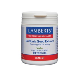 Lamberts Συμπλήρωμα Διατροφής για την Διάθεση Griffonia Seed Extract (5-HTP  100mg) 60tabs