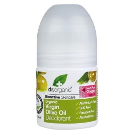Φυσικό Αποσμητικό Roll On Με Παρθένο Λάδι Ελιάς Organic Virgin Olive Oil Deodorant Dr.Organic  50 ml