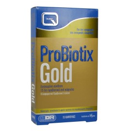 Συμπλήρωμα Προβιοτικών με 8 Διαφορετικά Στελέχη Probiotix Gold Quest 15 caps