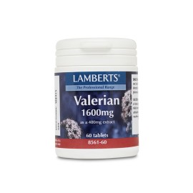 Lamberts Συμπλήρωμα Βαλεριάνας Valerian 1600mg 60tabs