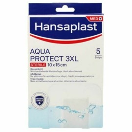 Hansaplast Αδιάβροχα Αποστειρωμένα Επιθέματα   MED Aqua Protect 3XL Sterile 10 x 15cm 5τμχ