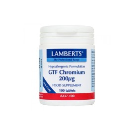 Lamberts Χρώμιο GFT Chromium 200μg Organic Form 100caps