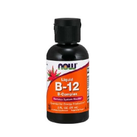 Βιταμίνη Β-12 Σε Υγρή Μορφή Liquid B-12 B-Complex Now 59 ml