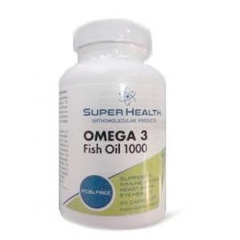 SUPER HEALTH OMEGA 3 FISH OIL 1000MG