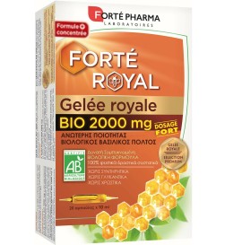 Forte Pharma Gelee Royale 2000mg Βασιλικός Πολτός σε Αμπούλες 20 x 10ml