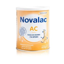 Novalac Βρεφικό Γάλα σε Σκόνη για Αντιμετώπιση των Κολικών AC  400 gr