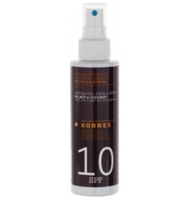 KORRES SUNTAN OIL FACE & BODY SPF10 150ML
