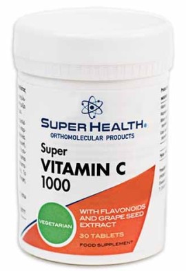 SUPER HEALTH VITAMIN C 1000 30TABS