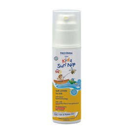 Παιδικό Εντομοαπωθητικό Αντηλιακό Γαλάκτωμα Kids Sun + Nip SPF50+ Frezyderm 150 ml