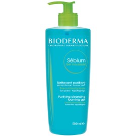 Καθαριστικό Προσώπου Για Λιπαρές Επιδερμίδες Sebium Gel Moussant Bioderma 500 ml