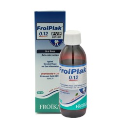 Αντισηπτικό Στοματικό Διάλυμα κατά της Χρώσης Froiplak 0.12 Froika 250 ml