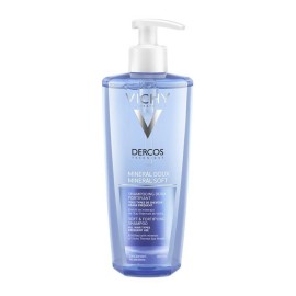 Απαλό Σαμπουάν με Ιχνοστοιχεία Dercos Mineral Soft Vichy 400 ml