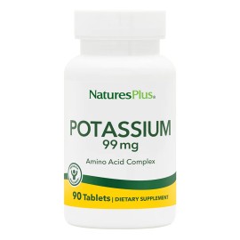 Natures Plus Potassium 99mg Συμπλήρωμα Διατροφής Καλίου 90 Tabs