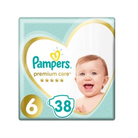 Premium Care Πάνες Μέγεθος 6 (13kg+) Pampers 38 τμχ